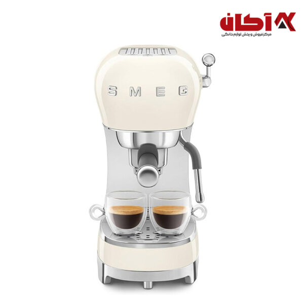 اسپرسو ساز رنگ کرم اسمگ مدل ECF02