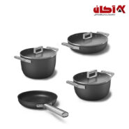 سرویس قابلمه اسمگ رنگ مشکی مدل CKFC2611-00