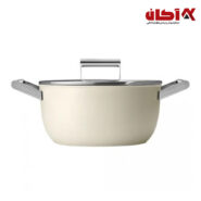 قابلمه اسمگ 24 سانت کرم مات مدل CKFC2411-00