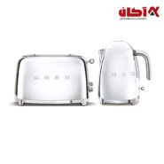 کتری و توستر برقی اِسمگ رنگ استیل-01