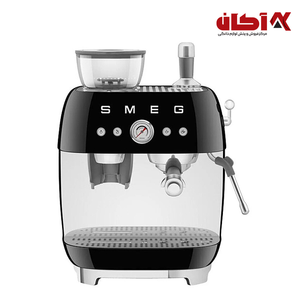 اسپرسو ساز آسیاب دار مشکی اسمگ مدل EGF03 1 اسپرسو ساز آسیاب دار مشکی اسمگ مدل EGF03