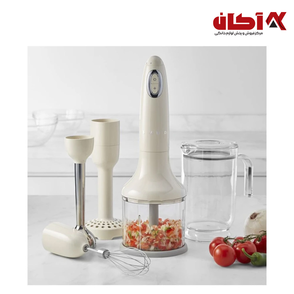 گوشت کوب برقی اسمگ رنگ کرم مدل HBF02 2 01