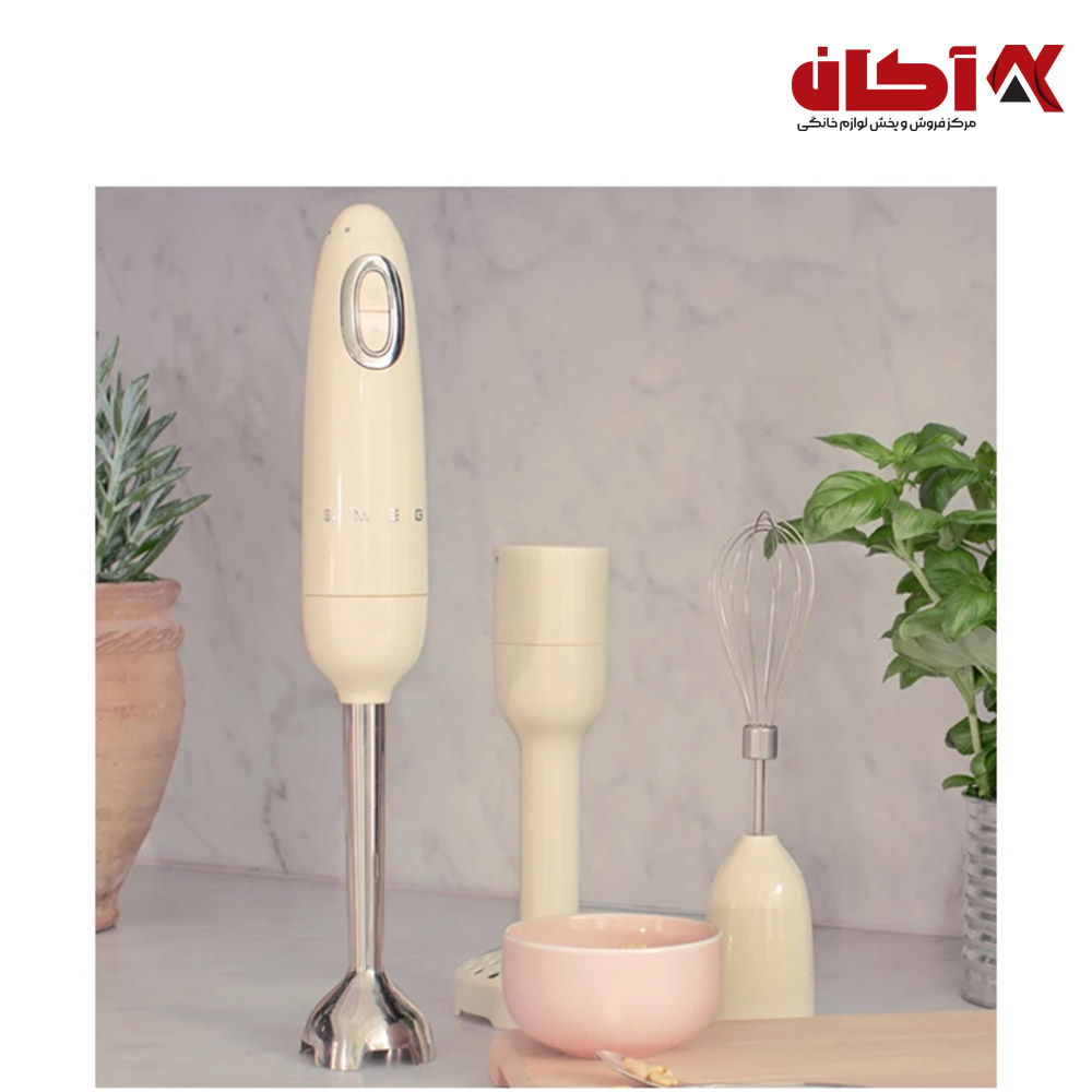 گوشت کوب برقی اسمگ رنگ کرم مدل HBF02 3 02