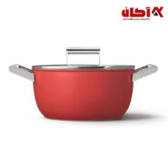 قابلمه اسمگ 24 سانت قرمز مات مدل CKFC2411-00
