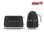 کتری و توستر برقی اِسمگ رنگ مشکی مات-00